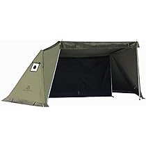 Amazon.co.jp: DomanPark パップテント TC 軍幕 テント ソロ